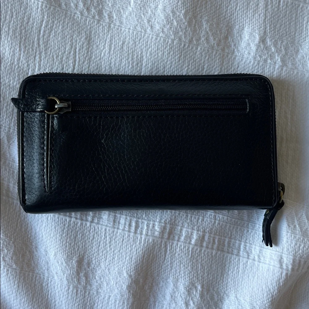 Fossil Black Leather Wallet - Picture 2 of 3